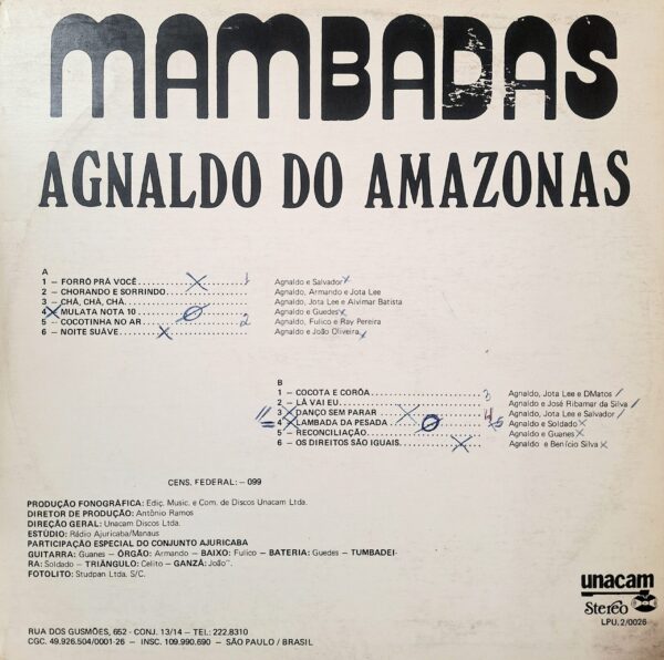 Agnaldo do Amazonas-Mambadas - Imagem 2