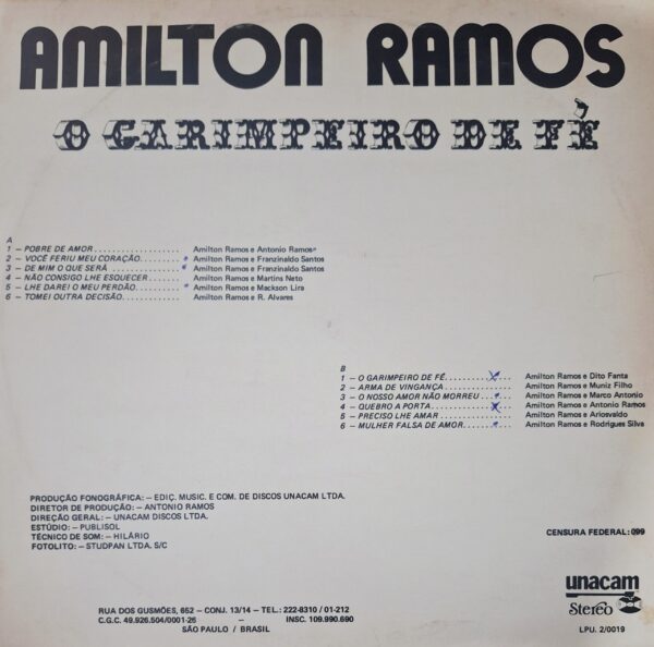 Amilton Ramos-O garimpeiro de fe - Imagem 2
