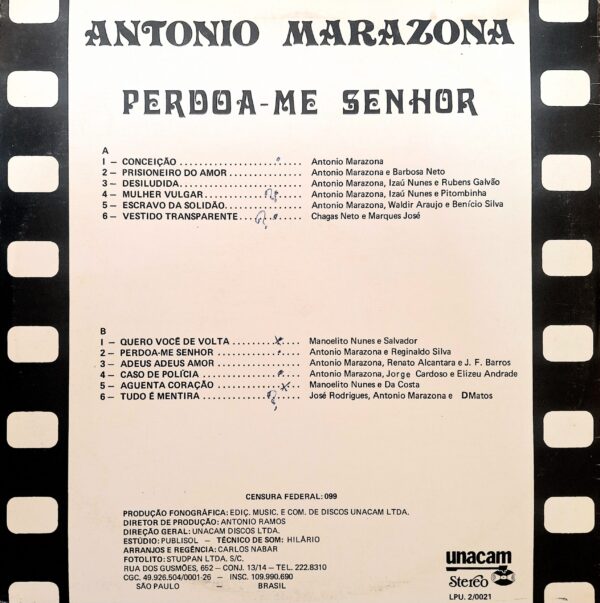 Antonio marazona-Perdoa me Senhor - Imagem 2